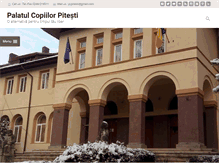 Tablet Screenshot of palatulcopiilorpitesti.ro